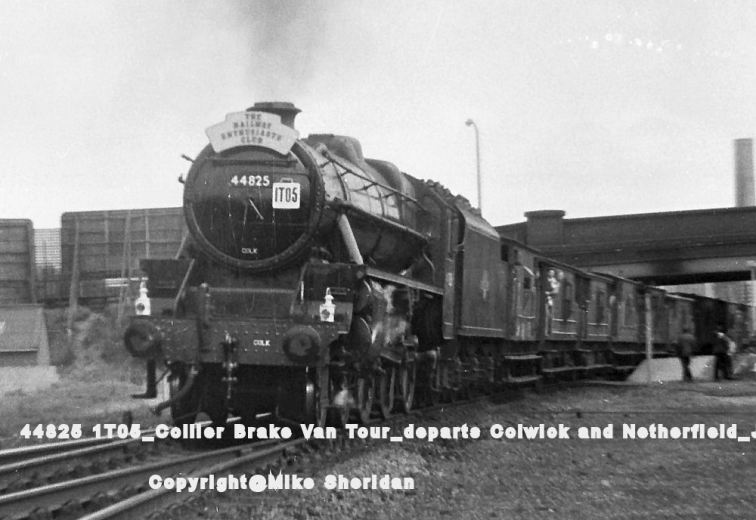 44825 1T05_Collier Brake Van Tour_departing Colwick and Netherfield_9 July 1966 copright